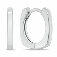 Brilio Silver Kruhové stříbrné náušnice pro ženy EA1169W