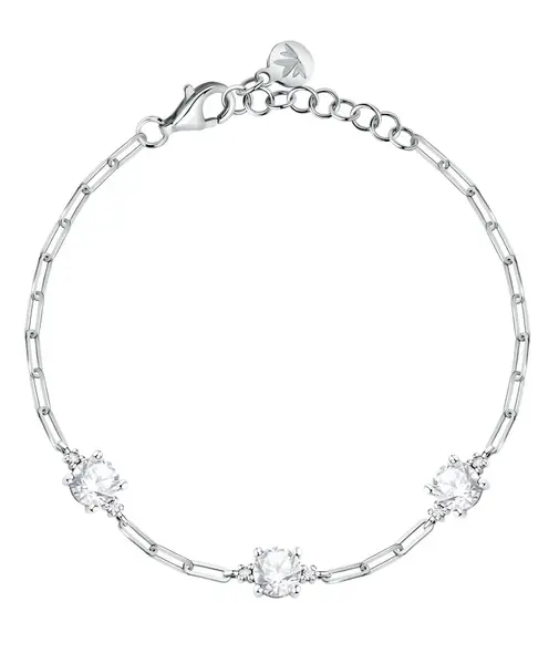 Morellato Stříbrný dámský náramek s kubickými zirkony Tesori SAIW297