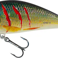 Salmo wobler fatso floating wounded real roach 10 cm