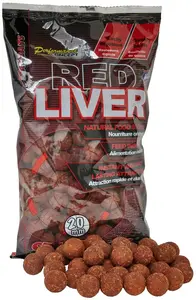 Starbaits boilie red liver - 800 g 30 mm