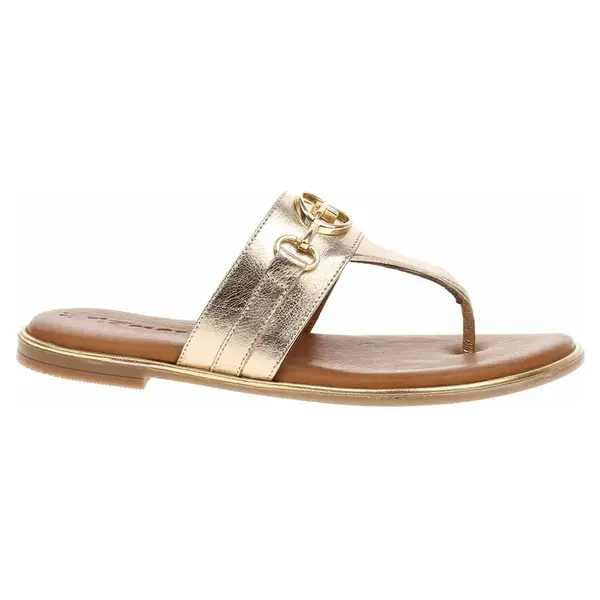 Dámské pantofle Tamaris 1-27106-42 light gold 39