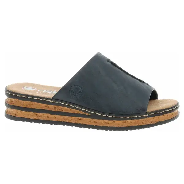 Dámské pantofle Rieker 62905-14 blau 41