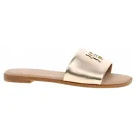 Dámské pantofle Tommy Hilfiger FW0FW08807 0HS Gold 40