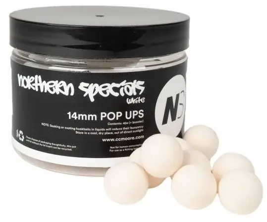 Cc moore plovoucí boilie ns1 bílá - 12 mm 55 ks