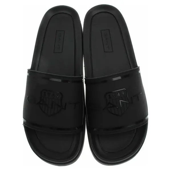 Pánské pantofle Gant plážové Pierbay 30639894 G00 black 42
