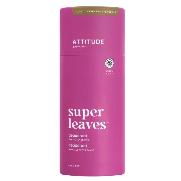 Attitude Přírodní tuhý deodorant Super Leaves - listy bílého čaje (Deodorant) 85 g
