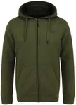 Navitas mikina sherpa zip hoody green - l