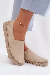 Dámské kožené slip-on boty Maciejka