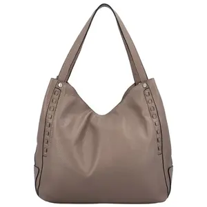 Trendy kožená dámská kabelka Bianca, taupe