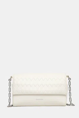 Kabelka Calvin Klein béžová barva, K60K612995