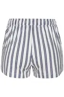 s.Oliver Pyžamové nohavice  indigo / tmavomodrá / biela