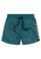 VENICE BEACH Plavecké šortky  smaragdová / čierna / biela