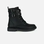 Black Girls Ankle Boots Geox Eclair - Girls