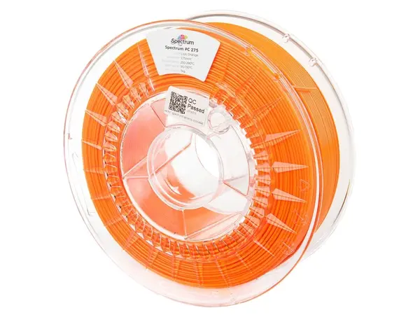 Spectrum 81014 3D filament, PC 275, 1,75mm, 1000g, Oranžový (Lion orange)