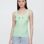 GAP Žebrované tílko s logem - Dámské