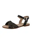 TOM TAILOR Sandále  hnedá / čierna