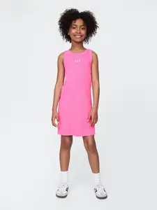 GAP Dětské žebrované šaty - Holky