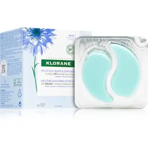 Klorane Chrpa Bio rozjasňující maska na oční okolí 7x2 ks