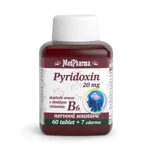 MEDPHARMA Pyridoxin 20 mg 67 tablet