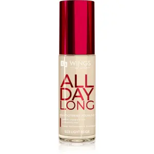 AA Wings of Color All Day Long Long Lasting Foundation dlouhotrvající make-up odstín 503 Light Beige 30 ml