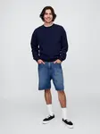 GAP Džínové kraťasy Loose SuperSoft - Pánské