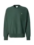 Calvin Klein Jeans Mikina  tmavozelená