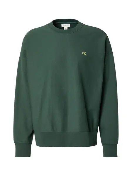 Calvin Klein Jeans Mikina  tmavozelená