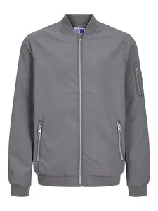 Jack & Jones Junior Prechodná bunda 'JJERush'  čadičová