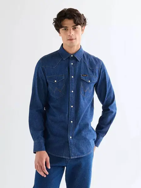 Pánská košile WRANGLER WESTERN SHIRT CAROLINE CREEK 112378124 Velikost: XXL