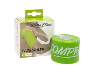 COMPREFloss Flossband 5x206cm zelená