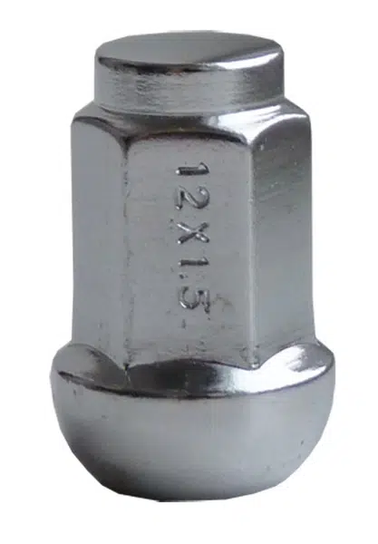 Disková matice uzavřená M12x1,5 kužel 60 stupňů, výška 35 mm, klíč 19 - Ferdus 11.215 Varianta: M12x1.5 koule R13. výška 35 mm. klíč 17