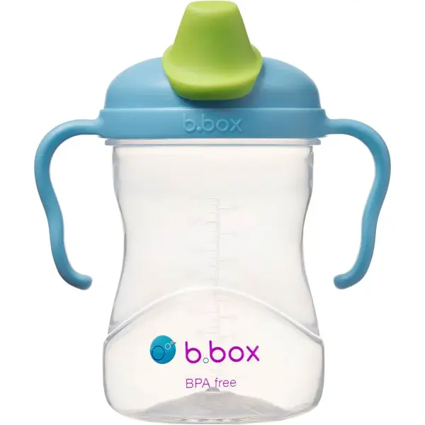 b.box Spout Cup hrnček s držadlami Blueberry 4m+ 240 ml