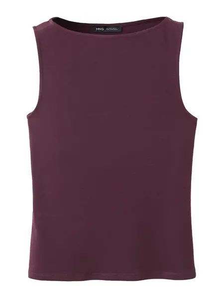 MANGO Top 'TECLI'  bordová