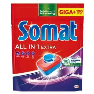 SOMAT All in 1 Extra Tablety do myčky 100 kusů