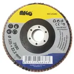 MAGG Lamelový brusný kotouč 125mm/80 - keramický Zrnitost: ZK80