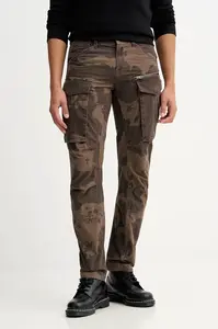 G-Star  Bavlněné kalhoty  Rovic Zip 3D Regular Tapered