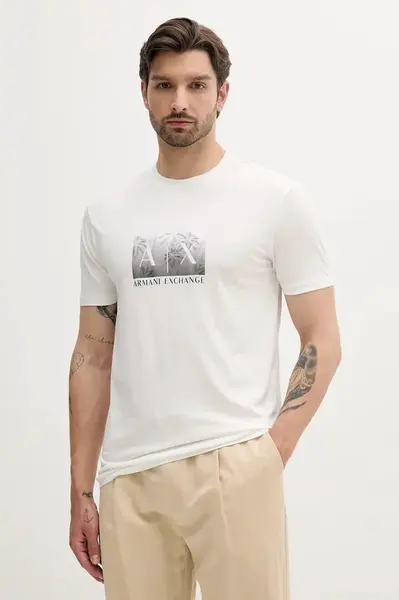 Bavlněné tričko Armani Exchange