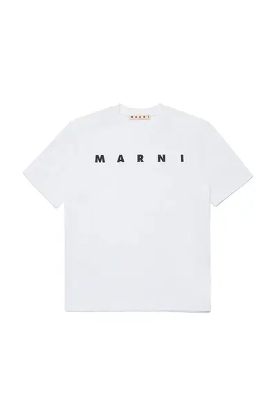Marni Detské bavlnené tričko Marni MT290F T-SHIRT