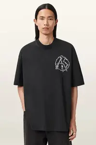 AllSaints Bavlněné tričko AllSaints ANATOMICA
