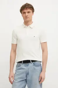 Tommy Hilfiger polo tričko bavlnené s elastanom
