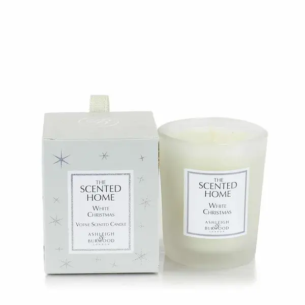 Vianočná vonná sviečka THE SCENTED HOME - WHITE CHRISTMAS 70 g