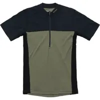 Devold LAUPAREN MERINO 190 ZIP TEE MAN Pánske funkčné tričko, zelená, veľkosť