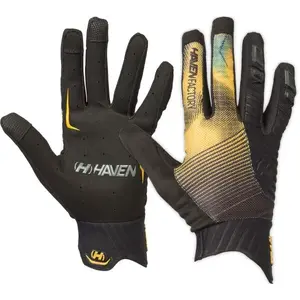 HAVEN FACTORY TRAIL LONG Dlouhoprsté rukavice, černá, velikost
