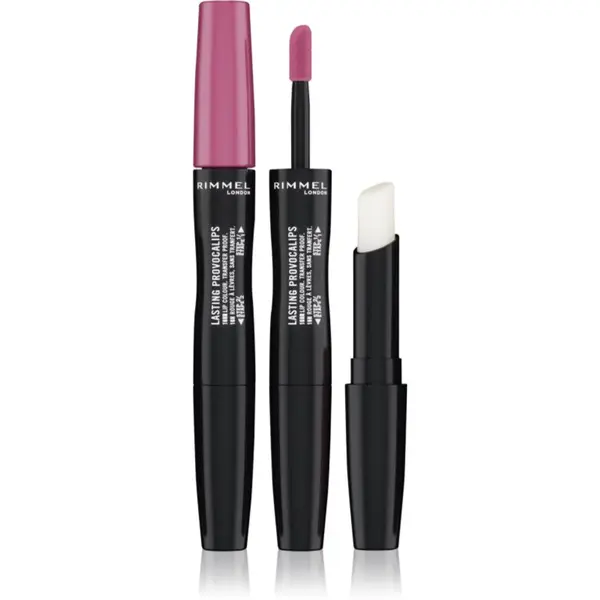 Rimmel Lasting Provocalips Double Ended dlouhotrvající rtěnka odstín 410 Pinky Promise 3,5 g