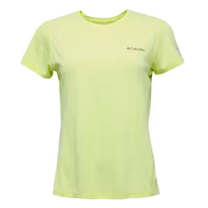 Columbia ZERO RULES LIGHT SS CREW Dámske tričko, žltá, veľkosť