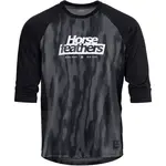 Horsefeathers SPIKE 3/4 Pánsky cyklodres, tmavo sivá, veľkosť