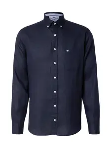 FYNCH-HATTON Košeľa  námornícka modrá