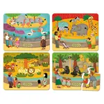 VILAC Dřevěné puzzle zoo