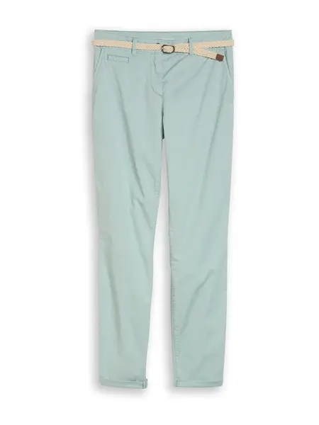 TOM TAILOR Chino nohavice  vodová