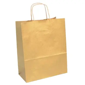 Barevná papírová taška Clairefontaine 22x27cm – Gold
